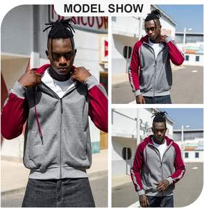 2025 hombres Casual moda Joker sublimación pulóver Sudadera con capucha mejor calidad divertido de gran tamaño transpirable diseño sólido patrón OEM - Product Image 3