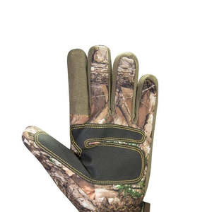 Gants tactiques de chasse en plein air unisexes personnalisables en cuir de haute qualité anti-impact Fermeture à boucle et à crochet Poignet réglable Tir - Product Image 6