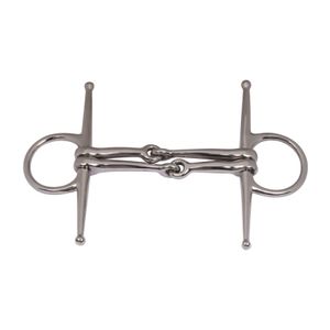 บิตม้าแบบเต็มแก้มสองชั้น ยี่ห้อ BRAND ZONE ผลิตจากสแตนเลสคุณภาพสูง รุ่นปรับแต่งได้ BZ-151 อุปกรณ์สำหรับม้า - Product Image 1