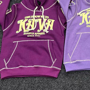 Wholesale Children Solid Color Blank Sports <b>Hoodie</b> Men's Winter Cotton Fleece <b>Hoodie</b> in 8 Different Colors - Product Image 4