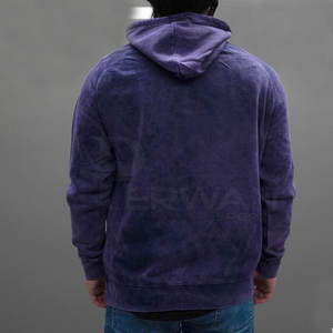 Abrigo de invierno para hombre con logotipo personalizado 2025, diseño con capucha lavado ácido de algodón y poliéster de alta calidad, venta en línea - Product Image 4