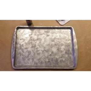 Nouveau plateau de service en métal galvanisé de forme ronde d'une seule pièce avec une très grande qualité pour les portions de dîner d'hôtels au coût le plus bas - Product Image 2