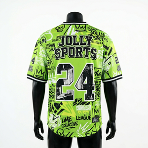 Camiseta de Fútbol de Poliéster Transpirable de Alta Calidad, Color Verde Lima, Estilo Urbano, Logotipo, 100% Algodón, para Hombre, Corte Holgado, Estampada - Product Image 5