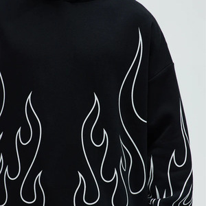 Sweat-shirts surdimensionnés personnalisés pour hommes, en polaire polyester, vêtements d'hiver, sweat-shirt personnalisé pour hommes - Product Image 3