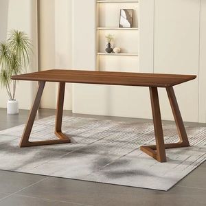 Table à manger carrée en métal moderne haut de gamme, bureau de direction de luxe, fournisseur de mobilier de bureau à domicile - Product Image 2