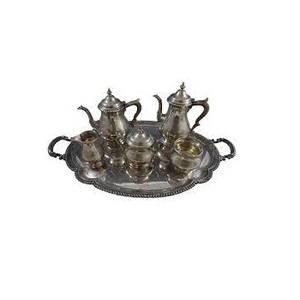 Service à thé en métal en acier inoxydable, de luxe, hôtel, Restaurant, Pots de service, finition brillante, ensemble de bouilloire arabe - Product Image 3