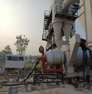 Usine de mélange d'asphalte à haut rendement énergétique Brûleur à charbon pour la construction d'autoroutes Surface de grande surface PLC Pump Core India - Product Image 1