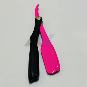 Navaja de Afeitar Estilo Pinch 2026, Nueva Tendencia, Hoja de Acero Inoxidable Resistente a la Oxidación, Mango Plegable de Plástico, para Barba y Cuerpo - Product Image 1