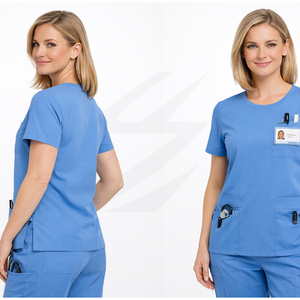 Conjunto de Uniformes Médicos para Mujer, Uniforme de Enfermera, Fabricante al por Mayor OEM - Product Image 4