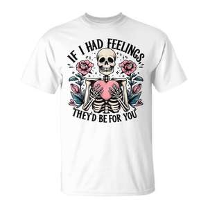 Si j'avais des sentiments, ils seraient pour toi - T-shirt compressé et grande taille - Produit promotionnel - Product Image 1