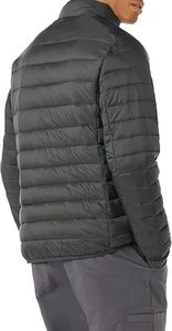 Bulk Wholesale Mens Black Hooded Bubble Jacket High Margin Casual Winter Puffer <b>Coat</b> for Resellers - Product Image 3
