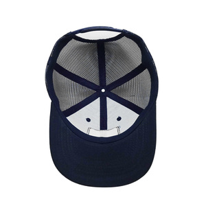 Logo de broderie personnalisé OEM haute qualité casquette de camionneur pour hommes tissu style HipHop patch tissé personnalisé à la mode - Product Image 6