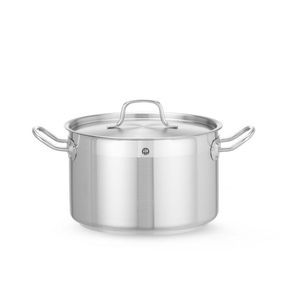 Pentola per Zuppe e Brodi HENDI Profi Line Medium con Coperchio, Capacità 6.7L, 240x(H)150mm - Product Image 1