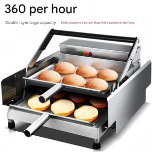 Machine à hamburgers programmable et presse à hamburgers multifonction offrant des programmes personnalisables pour différents types de galettes et recettes - Product Image 3