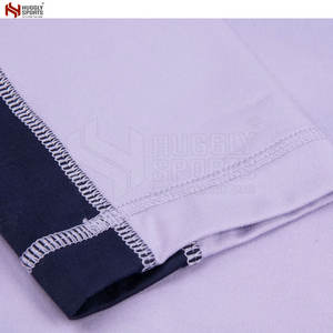 Gran oferta de camisetas deportivas con media cremallera para hombre, último diseño cómodo hecho de poliéster/algodón a la venta - Product Image 5