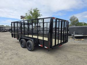 มีจำหน่าย: รถพ่วงท้ายแบบสูง Tuff Dawg 7x16x5 รุ่นปี 2026 รองรับน้ำหนักบรรทุก 2001-3000 กก. - Product Image 5