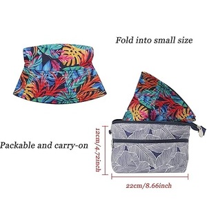 Sombreros de pescador de sublimación Unisex a precio de fábrica directo de OEM, logotipo impreso personalizado, protector solar de seda, sombrero de pescador para gorras de uso diario - Product Image 4