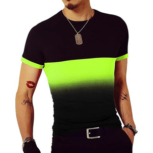T-shirts oversize pour hommes T-shirts oversize à col rond et coupe ample pour l'été Vêtements pour hommes de grande taille avec logo personnalisé - Product Image 3