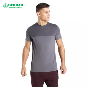 T-shirt Homme Oversize 100% Coton OEM Haute Qualité Écologique Respirant Coupe Ample Style Boxy Behram International - Product Image 3