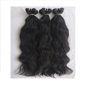 Indien brut 100% non transformé Remy vierge 22 pouces perruques ondulées naturelles Double Machine trame faisceau 12A 11A Extensions de cheveux humains - Product Image 1