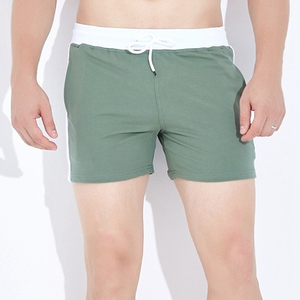 Haute qualité rayure Fitness mode entraînement conseil Shorts hommes musculation 100% coton Joggers Shorts - Product Image 5