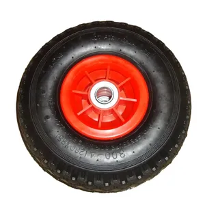 Pneumatic rubber tyre 3.00/3.50-8 wheelbarrow wheels factory