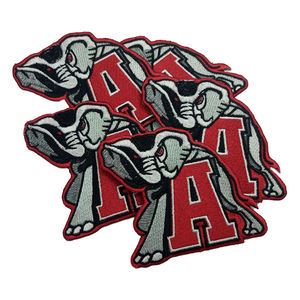 Parche bordado hecho a medida de fabricación de Pakistán, nuevo diseño con logotipo de tela de algodón impreso, decoración, número de modelo OEM - Product Image 2