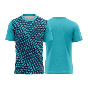 Maillot de football avec impression de nom et de numéro, couleur personnalisée, unisexe, adulte, toutes saisons, séchage rapide, respirant, polyester, service OEM - Product Image 1