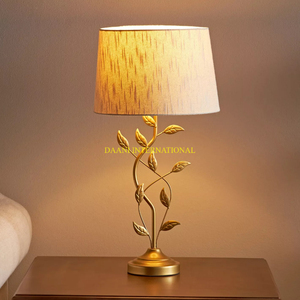Modern Cage Style Table Lamp With Marble Base And Frosted Glass Globe For Bedroom Or Living Room Handmade Hotels <b>Decor</b> Lamps - Product Image 6