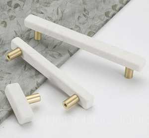 Poignée de porte en marbre Art Déco de luxe Craft Exim TCE, installation murale pour maison, bureau, hôtel, armoire, placard – Qualité supérieure - Product Image 2