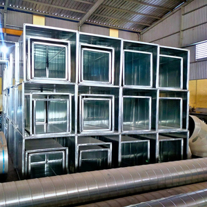 HVAC - Conductos de escape galvanizados, de acero inoxidable y... - Product Image 1
