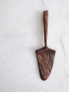 Cuchara de madera Diseño Cocina Cuchara para servir Herramientas de cocina de madera natural Utensilios Cucharas y espátulas Juegos con mangos largos - Product Image 6