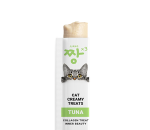 จจัง ขนมแมวเนื้อปลาทูน่าเนื้อครีมคุณภาพสูง 15 กรัม*60 ชิ้น*20 กล่อง อาหารเปียกธรรมชาติสำหรับแมว ขายส่ง - Product Image 1