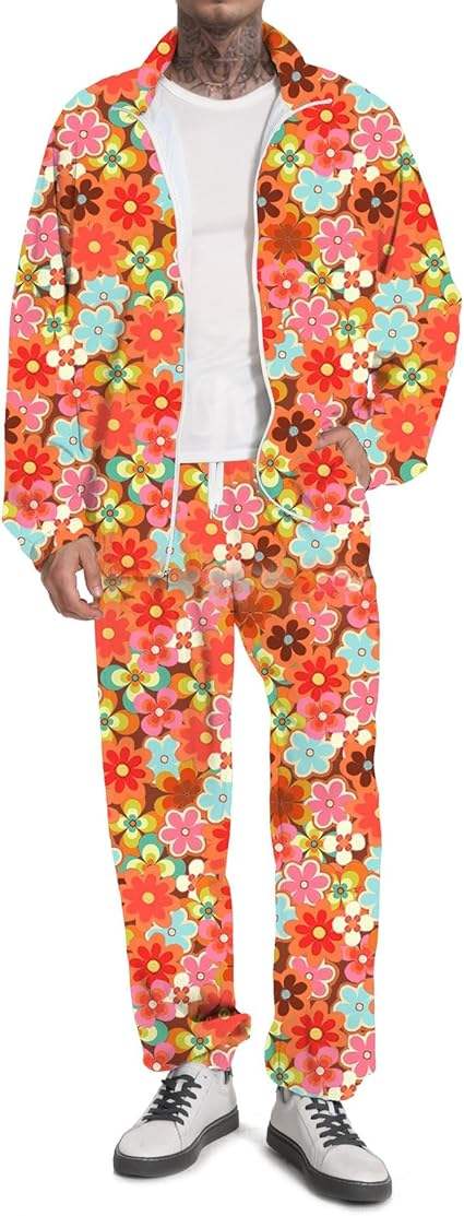 Roupa retrô masculina-fato treino anos 80, estilo anos 90, jaqueta