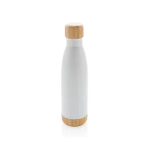 Vasos Térmicos Sostenibles de Acero Inoxidable, Botella Térmica de Bambú y Acero para Merchandising - Product Image 4
