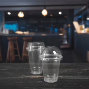 Vente en gros Gobelets en plastique jetables à simple paroi 95mm avec couvercles Gobelets en PP 16/20/24 oz pour boissons froides Desserts Boissons - Product Image 5