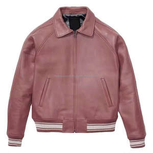 Chaqueta de Cuero Vacuno Genuino Clásica Personalizada de Primera Calidad en Venta, Todos los Colores, Precio de Fábrica al por Mayor, Chaqueta de Invierno - Product Image 4