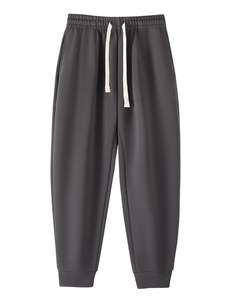 Los pantalones de chándal sueltos y delgados con piernas atadas son adecuados para deportes y pantalones casuales de varias formas Logotipo personalizable - Product Image 3