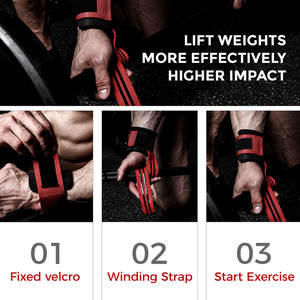 Correas de Levantamiento de Pesas de Alta Resistencia, Proveedor Mayorista, Logotipo Personalizado OEM, Correas de Muñeca para Entrenamiento de Gimnasio - Product Image 4