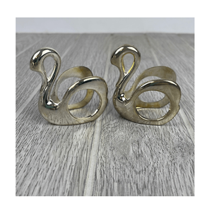 ห่วงรัดผ้าเช็ดปาก4ชิ้นสีแตกต่างกันผู้ถือผ้าเช็ดปากที่น่าตื่นตาตื่นใจชุบทอง - Product Image 5