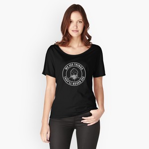 Camiseta gráfica básica blanca y negra con logotipo personalizado para mujer, camiseta ecológica de talla grande, Camisetas estampadas para mujer - Product Image 3