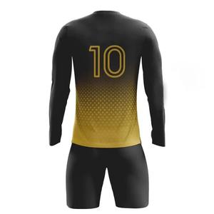 Maillots de football à manches longues, design OEM, vente chaude, nouvelle saison, uniformes à marque privée, sublimation bon marché - Product Image 3