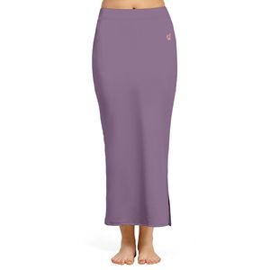 Trendmalls Breathable for Spandex <b>Saree</b> Shapewear <b>Petticoat</b> for Women Plum (P02) - Product Image 1