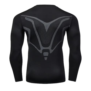 เสื้อรัดกล้ามเนื้อแบบซับลิเมชั่นสั่งทำพิเศษสำหรับ MMA BJJ ยิวยิตสู แห้งเร็ว แขนครึ่งตัว ระบายเหงื่อได้ดี พร้อม UPF50 ระบายอากาศได้ - Product Image 6