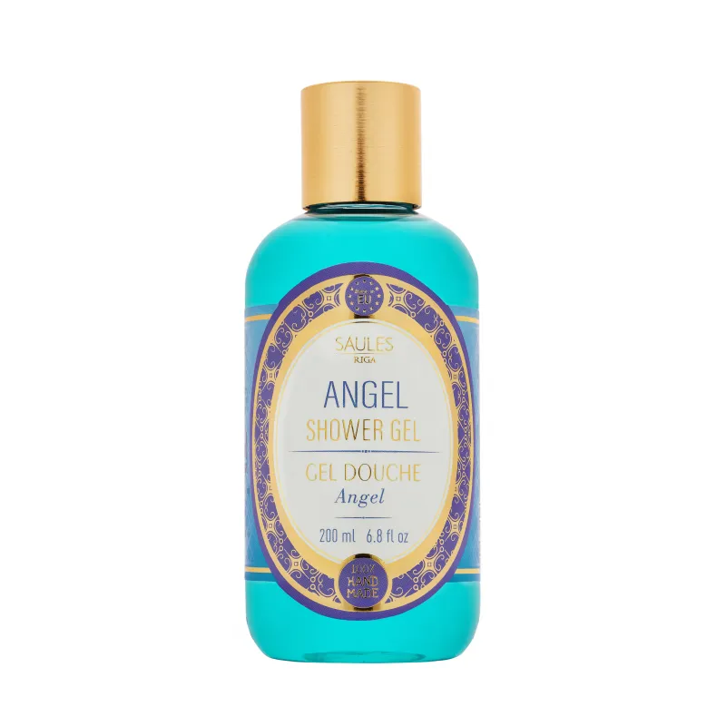 Douchegel 200Ml Angel Bestseller Private Label Groothandel Luxe Alle Huidtypes Oem Odm Delicate Body Clean Body Hand Benen Wassen