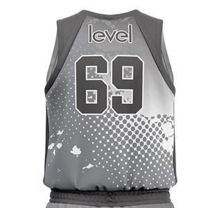 Ensembles confortables d'uniformes de basket-ball de logo personnalisé de haute qualité en tissu doux - Product Image 4