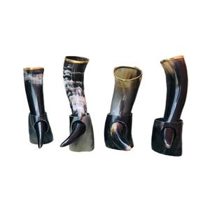 Vente chaude Personnalisé Style Animal Fabriqué À La Main Vintage Viking Corne À Boire Tasse Artisanat Naturel avec Technique Polie - Product Image 5