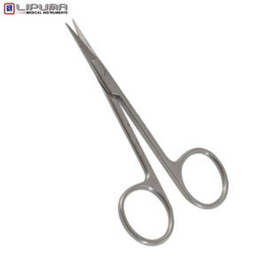 Tijeras de goma de precisión Torre de Iris puntiaguda Tijeras de goma dental Ortodoncia quirúrgica Instrumentos médicos quirúrgicos de acero inoxidable - Product Image 3