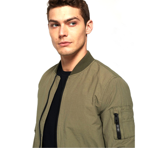 Blouson bombardier pour hommes Offre Spéciale veste en toile conçue à la mode nouvelle arrivée vente en gros prix pas cher pour la vente - Product Image 5