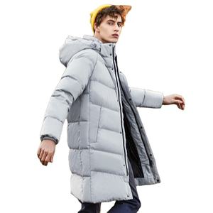 De gran tamaño de talla grande de invierno Puff grueso cálido de los hombres logotipo personalizado burbuja ropa hombres chaqueta acolchada - Product Image 1